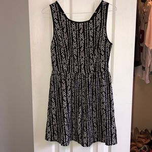 tribal print dress
